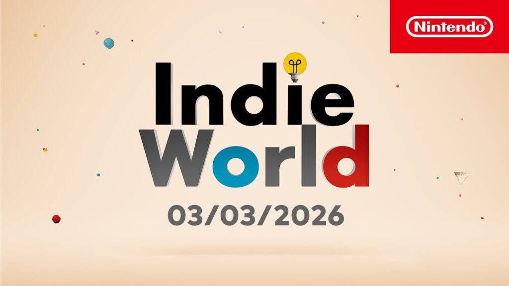 Rappel switch indie world à 15h00