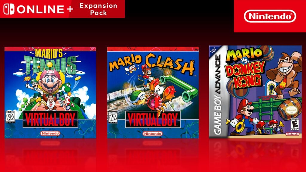 Nintendo ajoute 2 jeux au catalogue du virtual boy