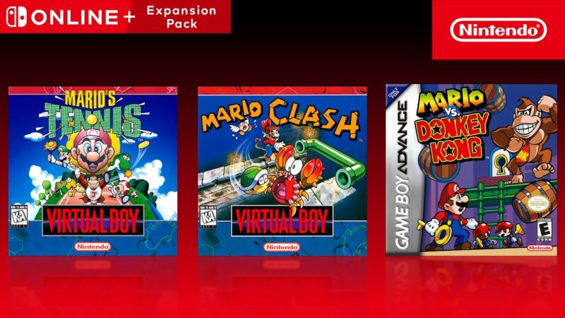 Nintendo ajoute 2 jeux au catalogue du virtual boy