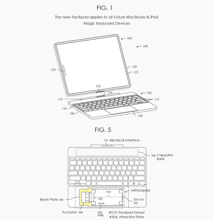 Apple innove le trackpad des macbook avec un actionneur électromagnétique