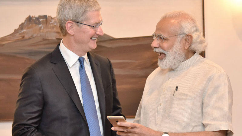 L&rsquo;inde renforce les incitations pour la production d&rsquo;iphone