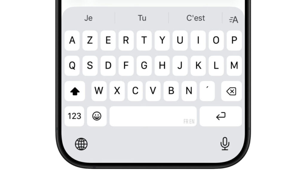 Ios 26.4 corrige les problèmes du clavier sur iphone