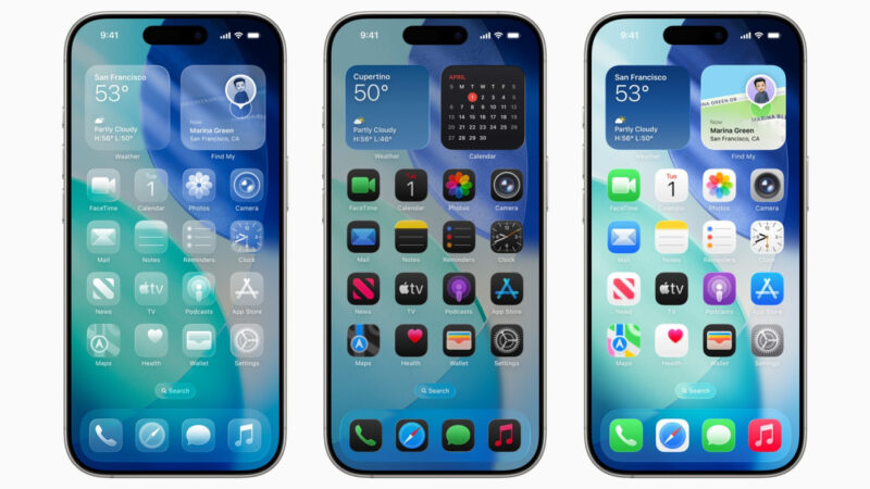 IOS 27 maintient l&rsquo;interface Liquid Glass sans changements majeurs