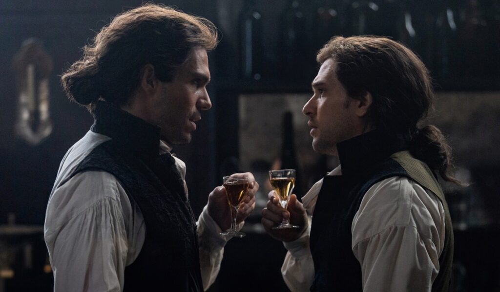 Premières images de la série le conte de deux cités avec françois civil et kit harington