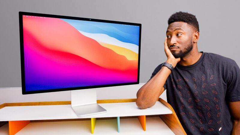 Apple dévoile le studio display xdr, un écran mini-led 5k de 27 pouces