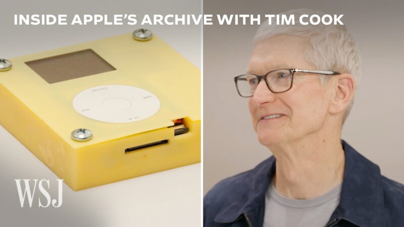 Tim cook dévoile des prototypes rares d&rsquo;apple pour son 50e anniversaire
