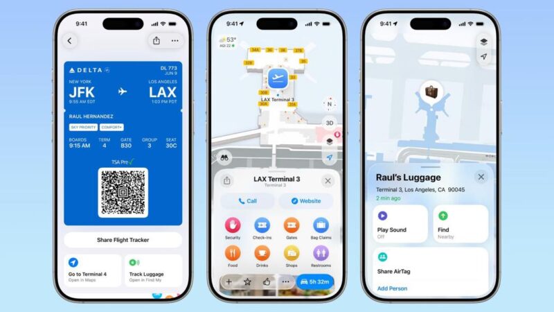 American airlines adopte les billets d’embarquement d&rsquo;apple dans ios 26