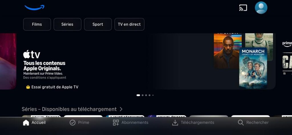 Apple tv disponible sur prime video sans changement de tarif