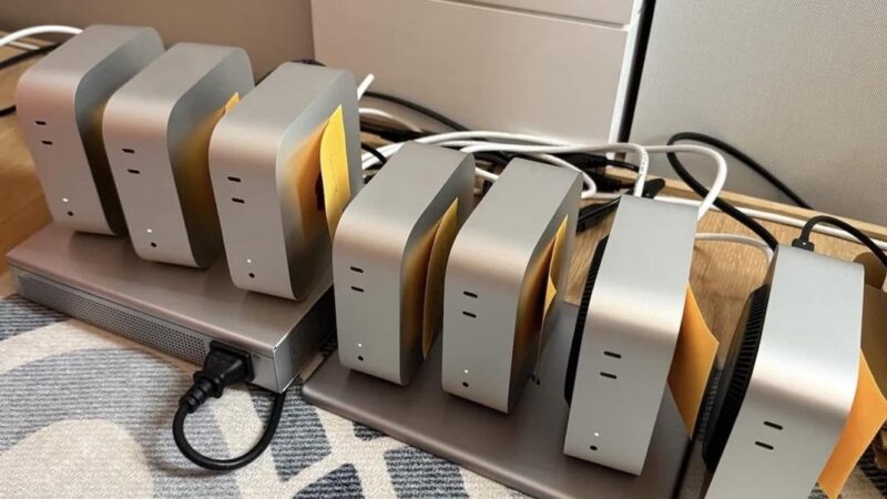 Overcast utilise 48 mac mini pour la transcription de podcasts