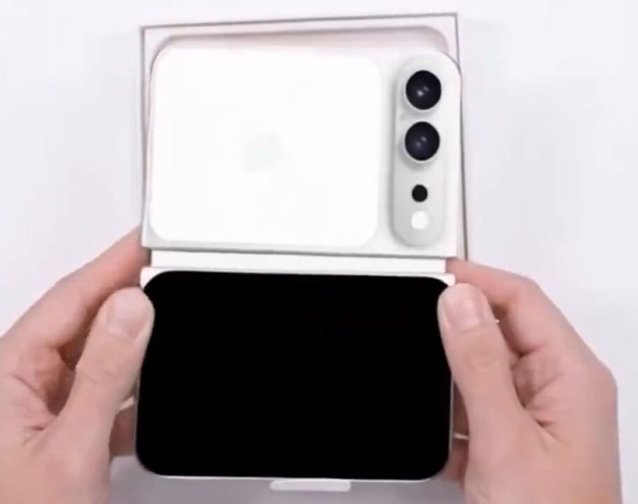 Une fausse vidéo de déballage d'iPhone pliable devient virale