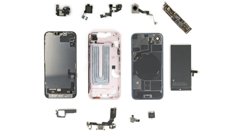 Apple en bas du classement de réparabilité pour ses appareils