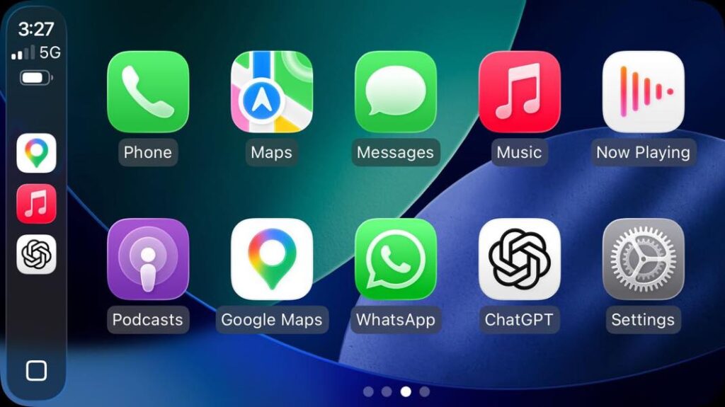 Chatgpt désormais disponible sur carplay pour une conduite mains libres