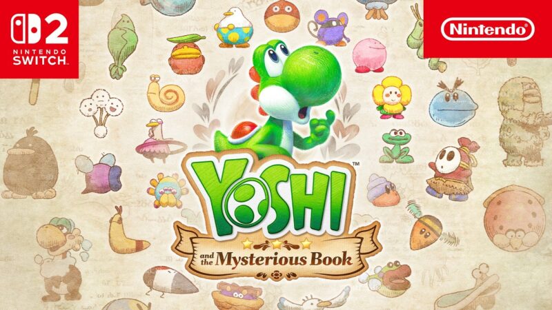 Yoshi and the mysterious book arrive le 21 mai sur switch 2