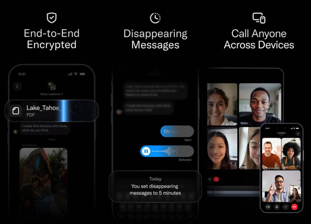 Xchat, la nouvelle messagerie de x disponible sur ios