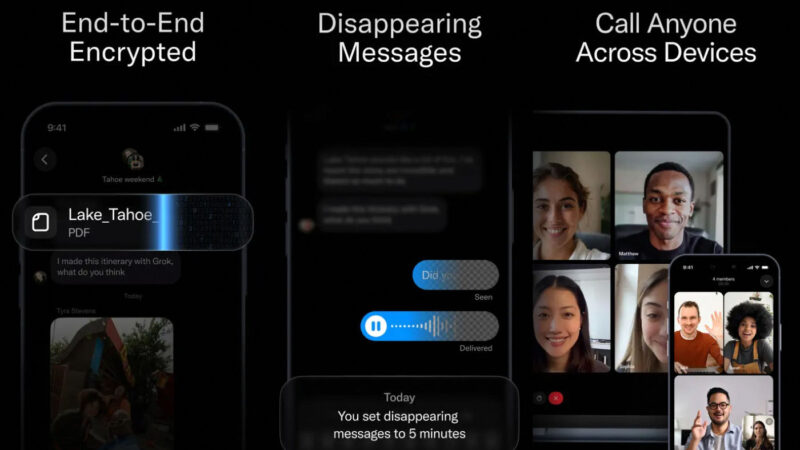 Xchat, la nouvelle messagerie de x disponible sur ios