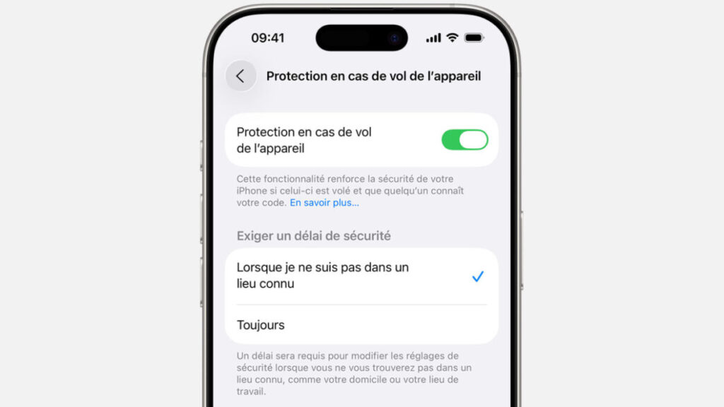 Ios 26.4.1 corrige la synchronisation icloud et active la protection anti-vol