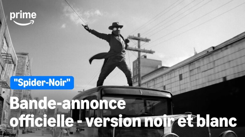 Bande-annonce de spider-noir avant sa sortie sur prime video
