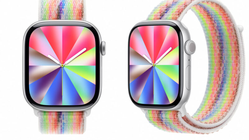 Apple présente le bracelet pride 2026 pour apple watch