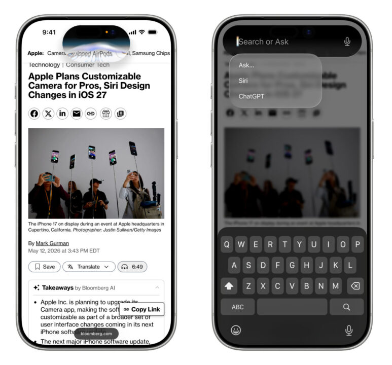 Ios 27 présente un nouveau siri ia avec interface repensée