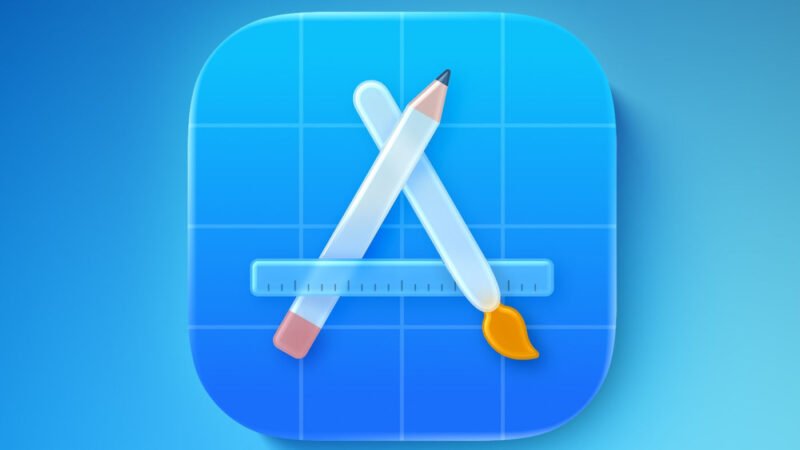 L&rsquo;application apple developer adopte l&rsquo;interface liquid glass