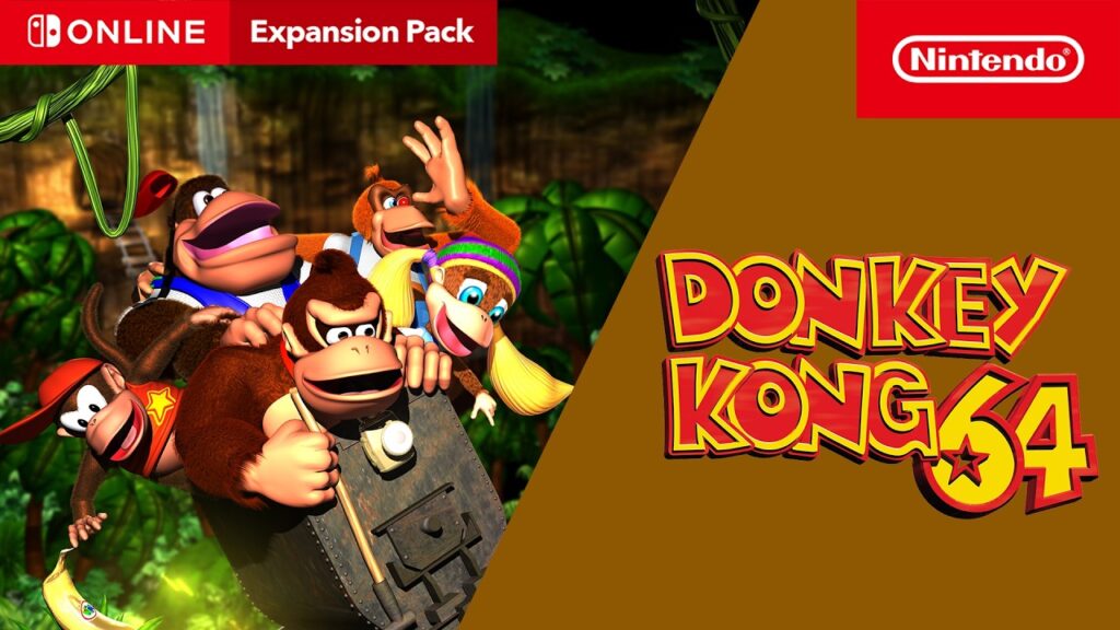 Donkey kong 64 débarque sur switch