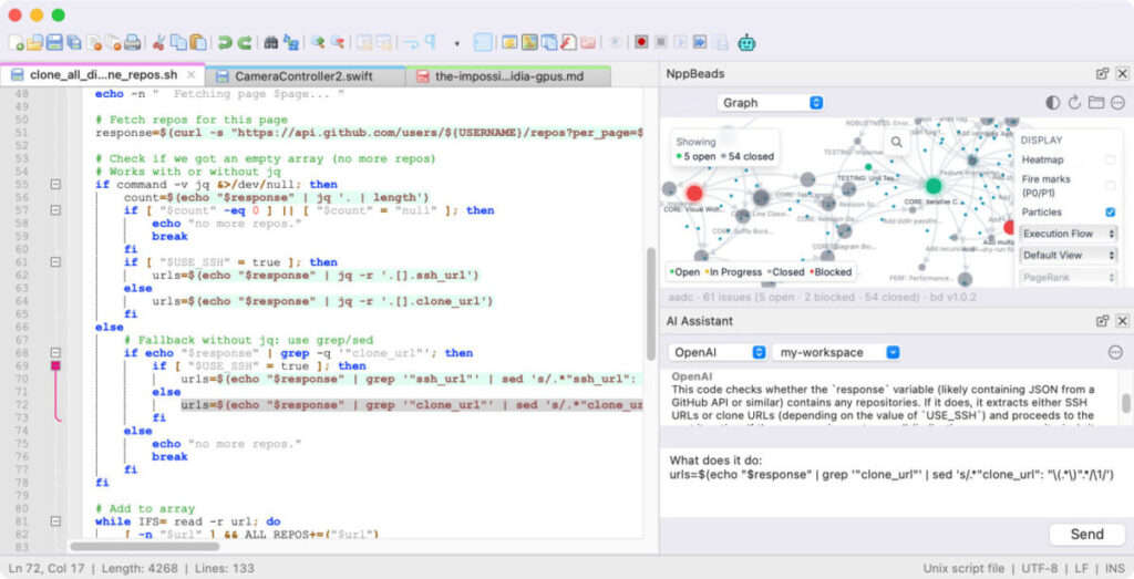 Notepad++ sur mac : un portage controversé et ses limites