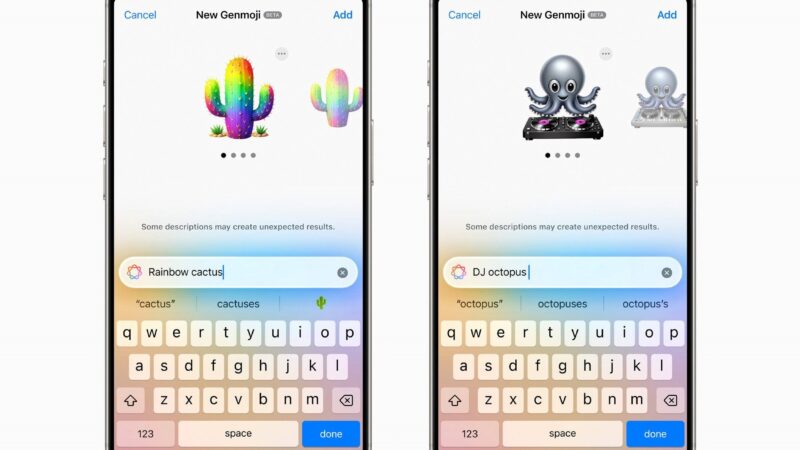 Ios 27 améliore les genmojis avec des suggestions automatiques