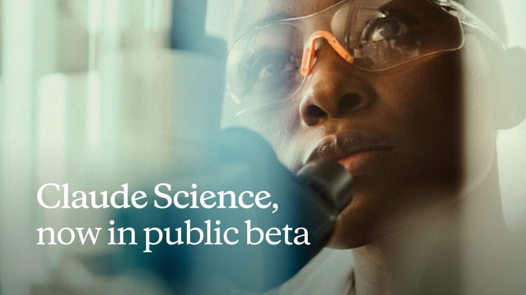 Anthropic lance claude science, une application mac pour la recherche scientifique Anthropic lance claude science, une application mac pour la recherche scientifique