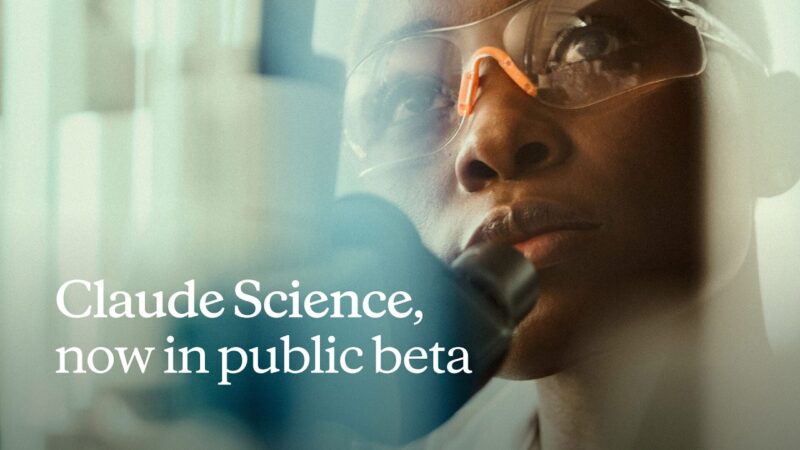 Anthropic lance claude science, une application mac pour la recherche scientifique