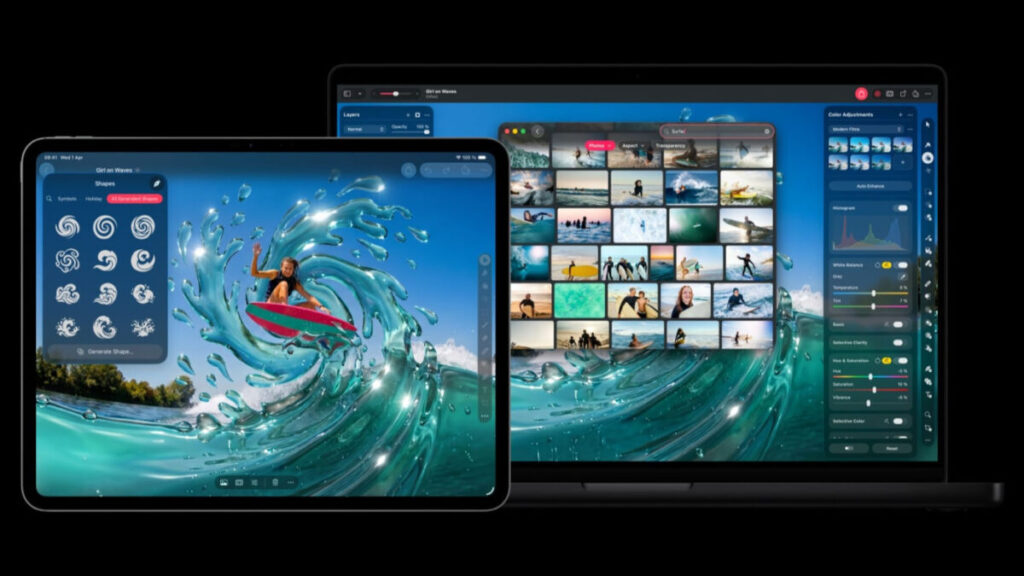 Mises à jour des apps apple creator studio avec nouveautés ia