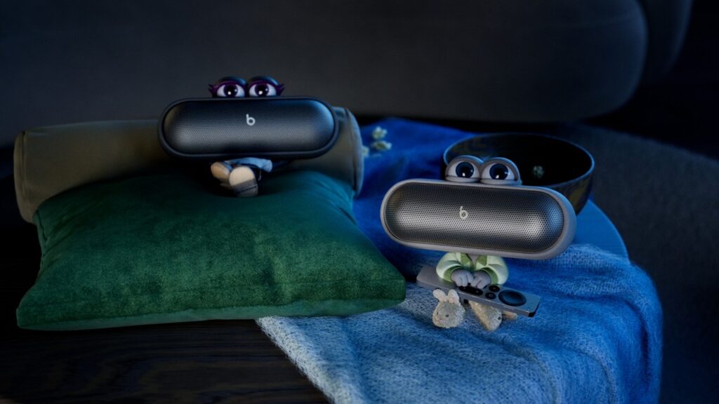 Pub pour la nouvelle enceinte beats pill d'apple et son autonomie de 24 heures