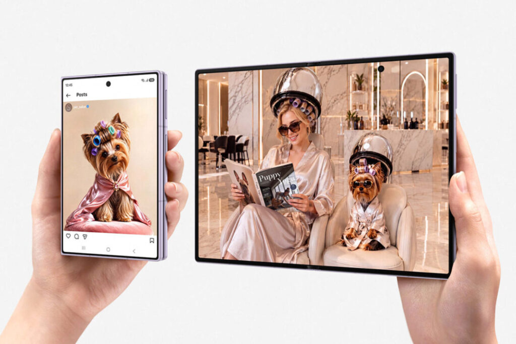 Samsung reste leader face à liphone ultra pliable