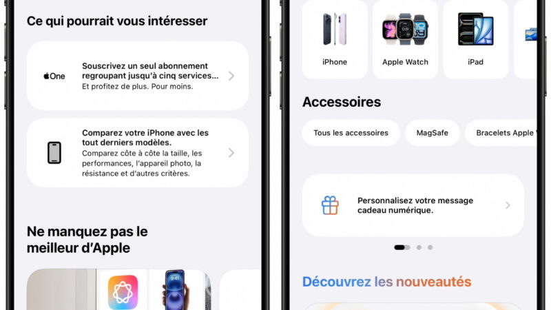 Un assistant d&rsquo;achat virtuel avec ia arrive dans l&rsquo;application apple store