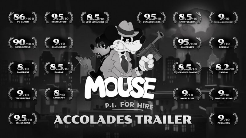 Mouse p.i. for hire dépasse le million de ventes