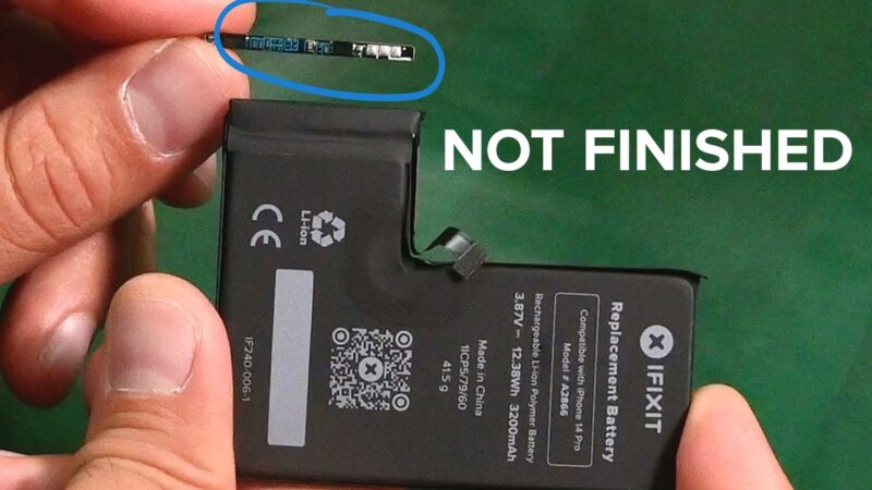 Assemblage des batteries d&rsquo;iPhone dévoilé par ifixit