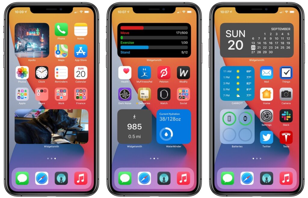 Apple développe des widgets localiser pour suivre personnes et objets