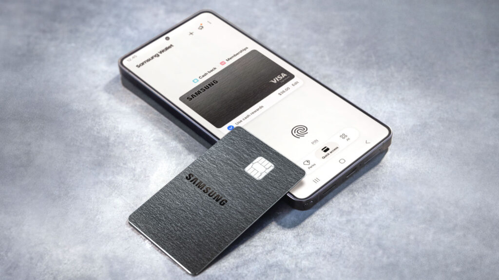 Samsung lance la galaxy card avec un cashback maximal de 5 %