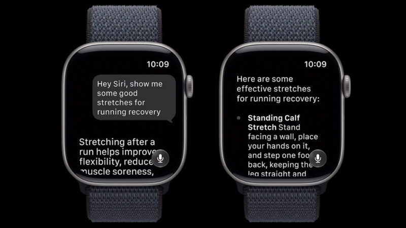 Siri ai arrive sur apple watch avec watchos 27 bêta 3