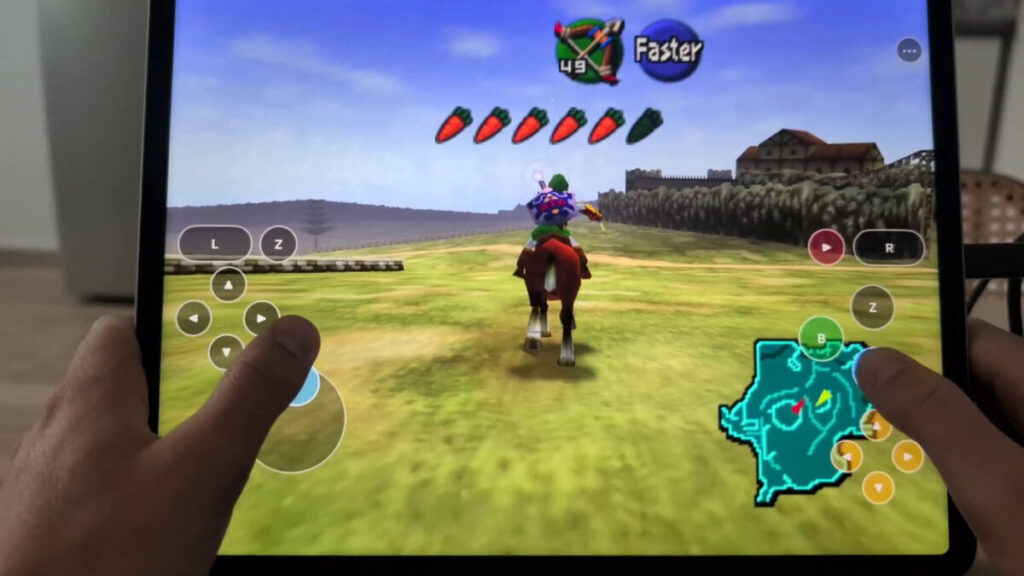 Zelda ocarina of time disponible sur iphone et ipad grâce à l'ia
