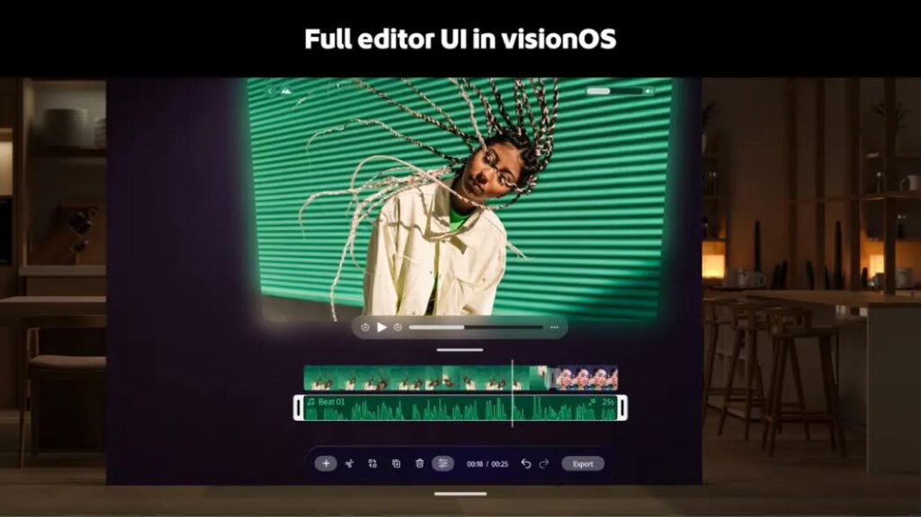 Adobe premiere arrive sur apple vision pro pour le montage spatial