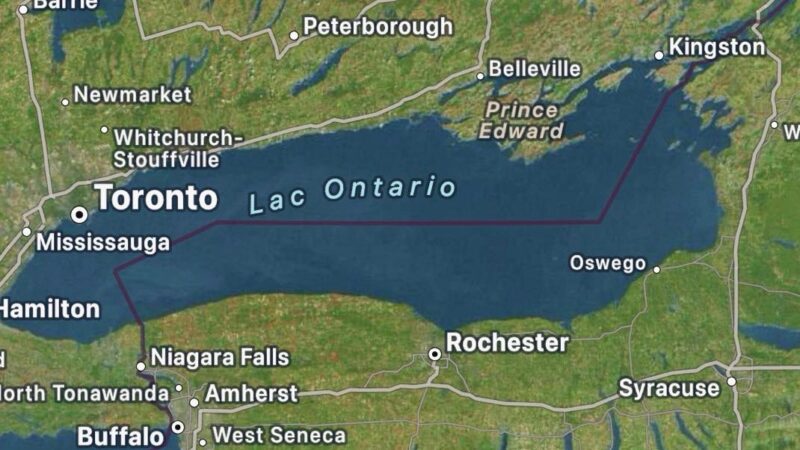 Google Maps renomme le lac Ontario en Lake America