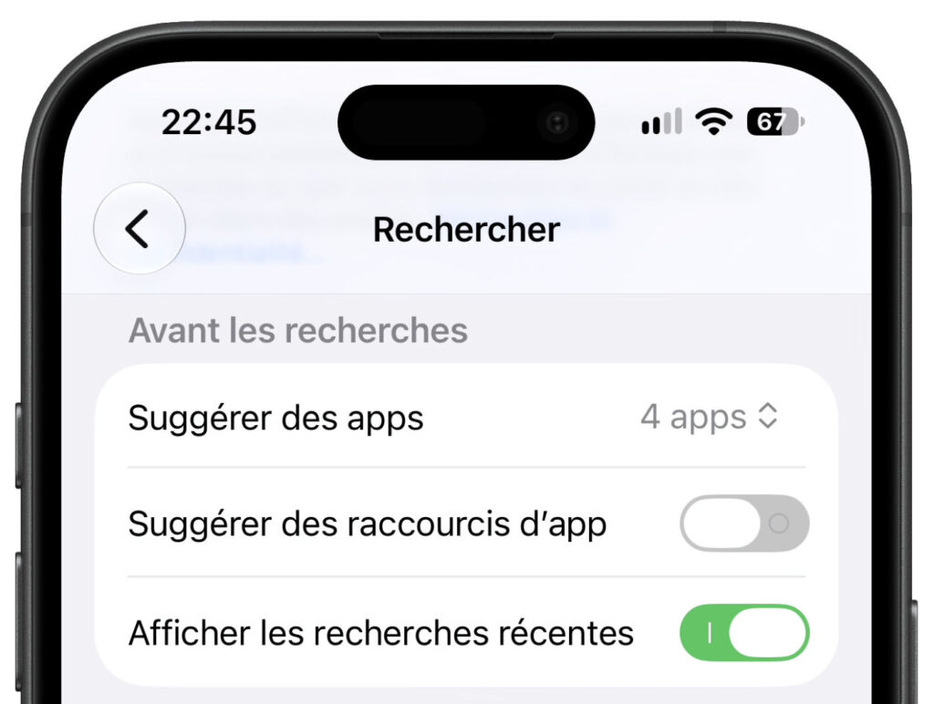 Nouveautés de la bêta 5 d'ios 27 pour iphone et ipad