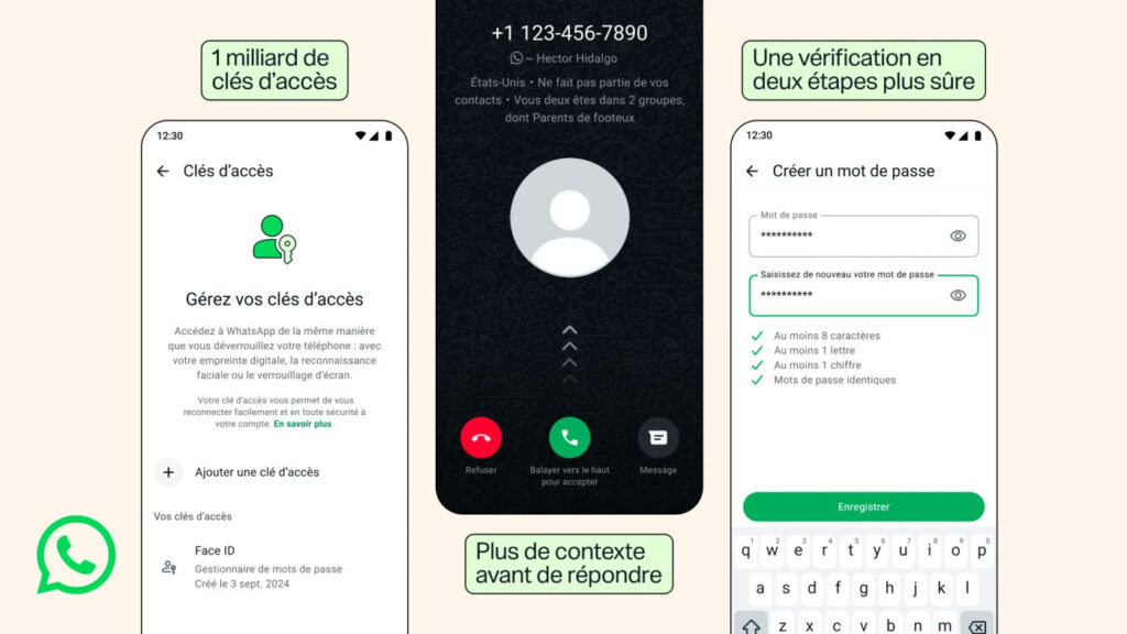 WhatsApp renforce la sécurité avec de nouvelles fonctionnalités