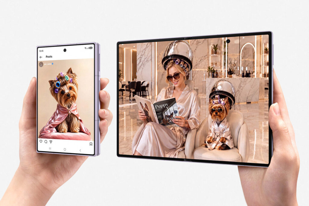 Le galaxy z fold 8 de samsung échoue au test de résistance à la poussière