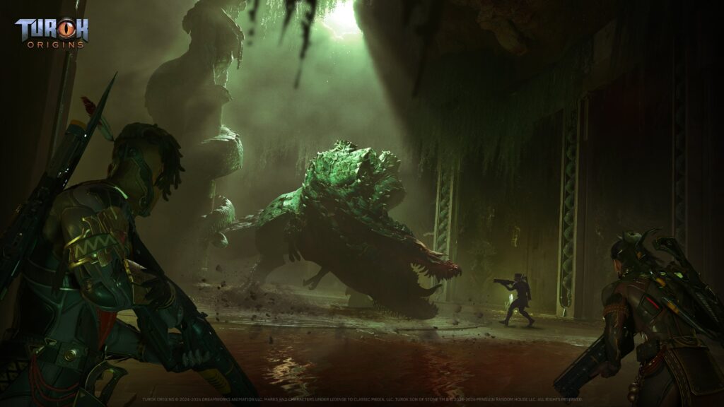 Turok Origins reporté à 2027 avec un nouveau trailer