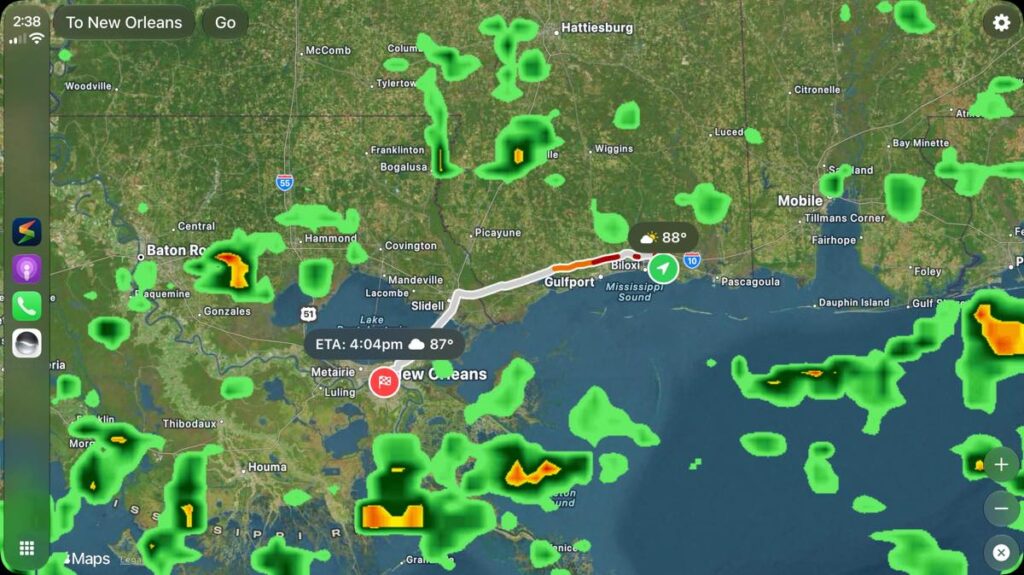 Storm radar 4.0.19: météo interactive pour apple carplay