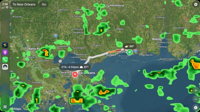 Storm radar 4.0.19: météo interactive pour apple carplay