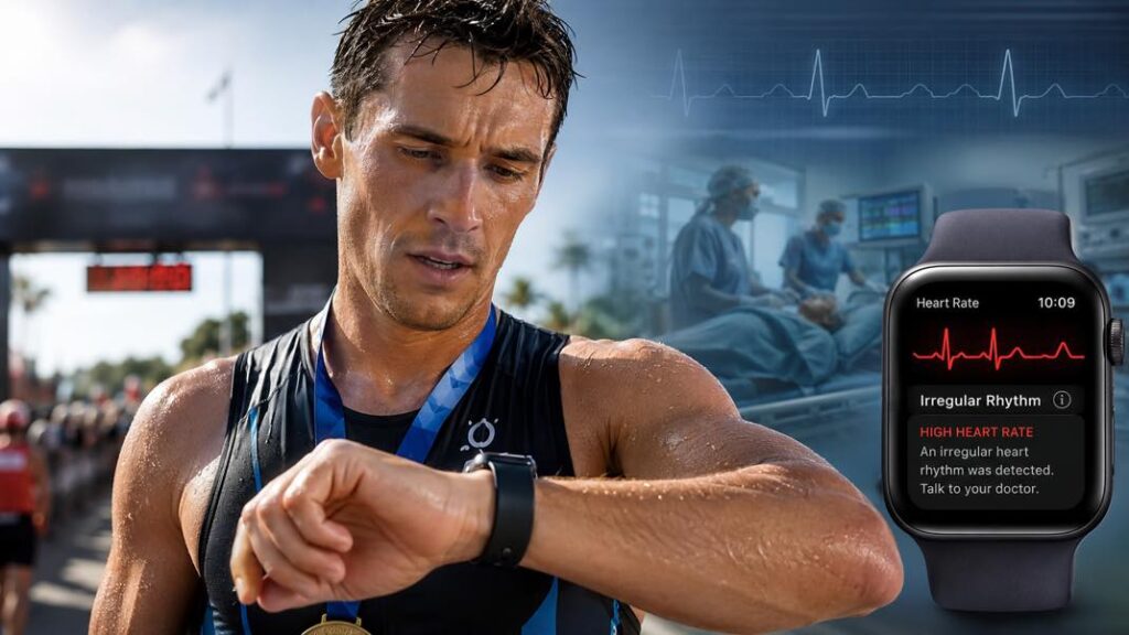 L'importance des fonctions de santé de l'apple watch révélée par un sportif