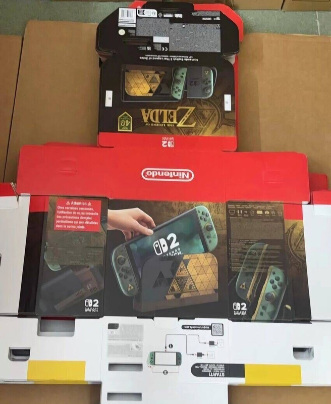 édition spéciale de la switch 2 pour célébrer les 40 ans de zelda