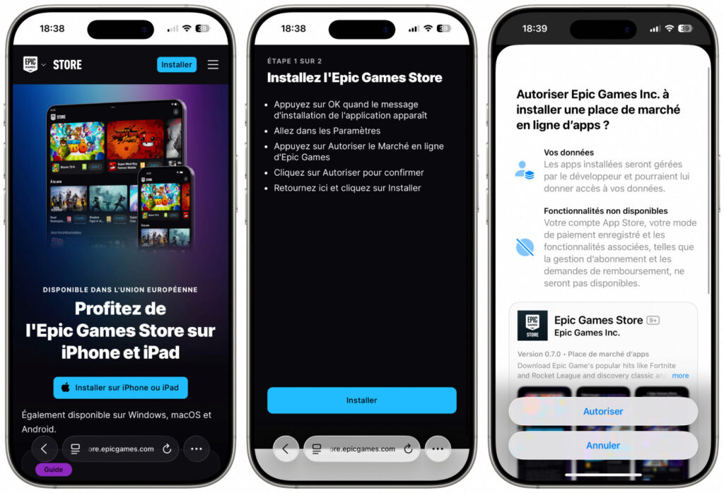 Epic games attaque apple sur les boutiques d'applications brésiliennes